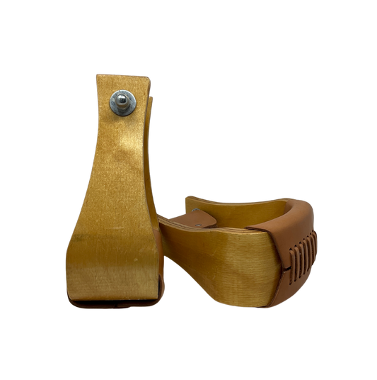 Wooden Slanted 3"