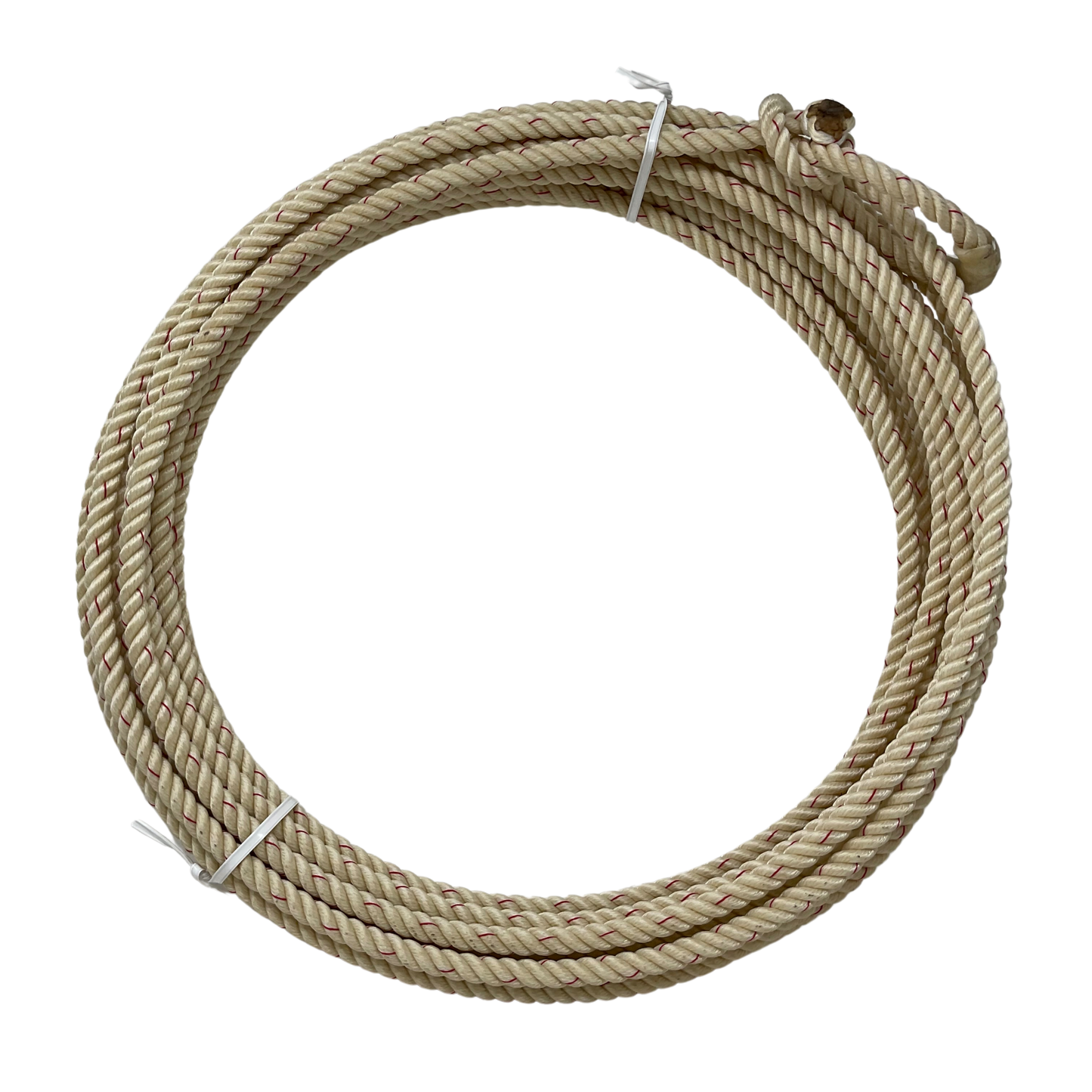 Red Flecked Ranch Nylon 3 strand Rope