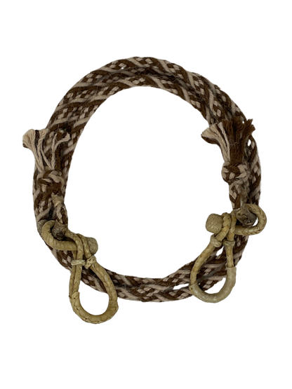 Alpaca Roping Rein W/Rawhide Connectors