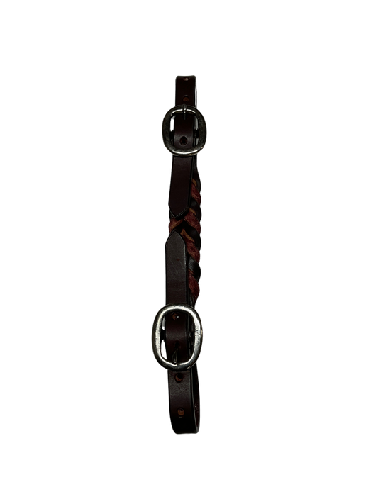 Braided Leather Curb