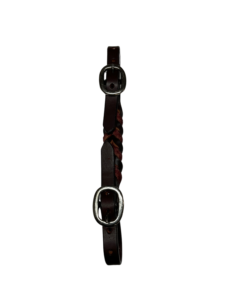 Braided Leather Curb
