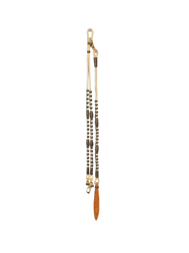 Braided Nylon Oklahoma Reins & Romal