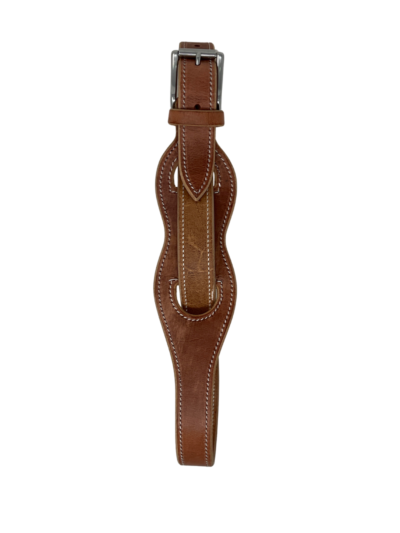 Stitched Harness Leather Lace Through Hobbles