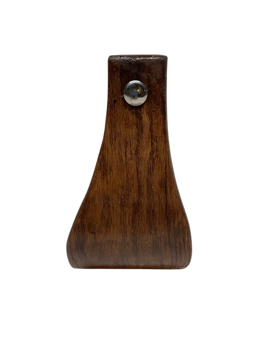 4" Finished Wood Bell Stirrup