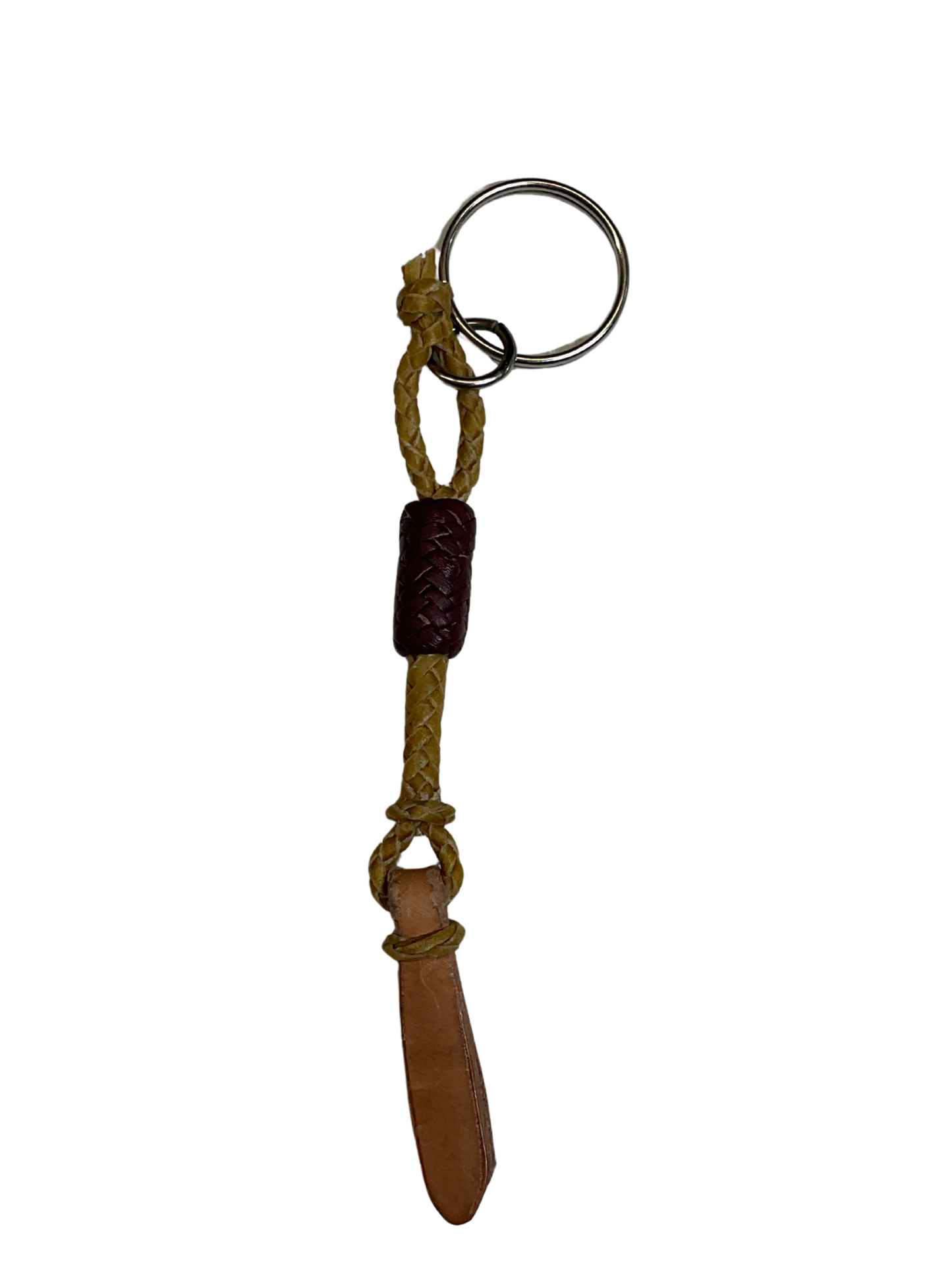 Rawhide Quirt Keychain