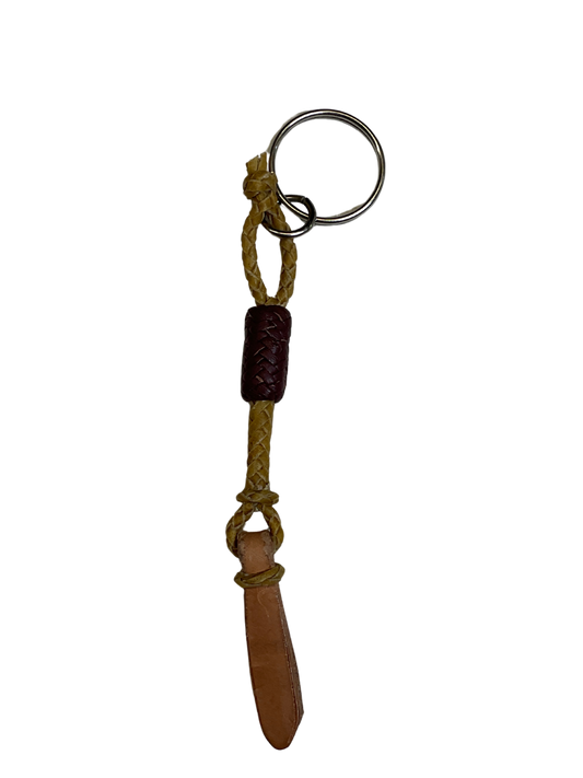 Rawhide Quirt Keychain