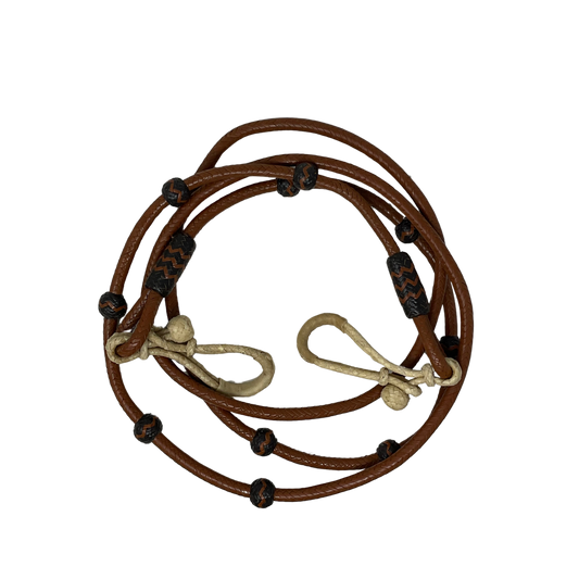 12 Plait Leather Roping Rein