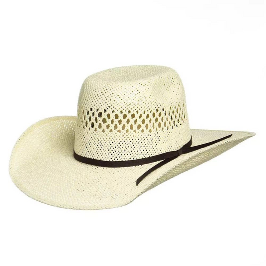 Kids Vented Cattleman's Crease Straw Hat
