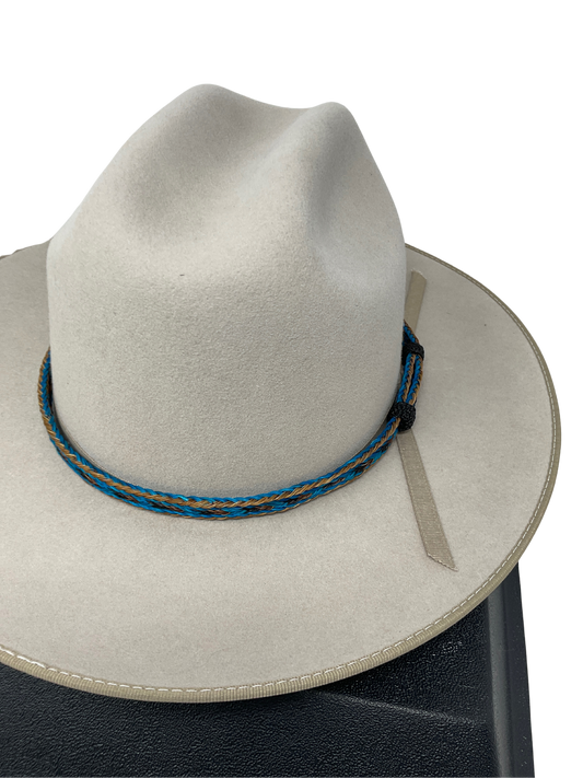 3 Strand Horsehair Hat Band w/Knots