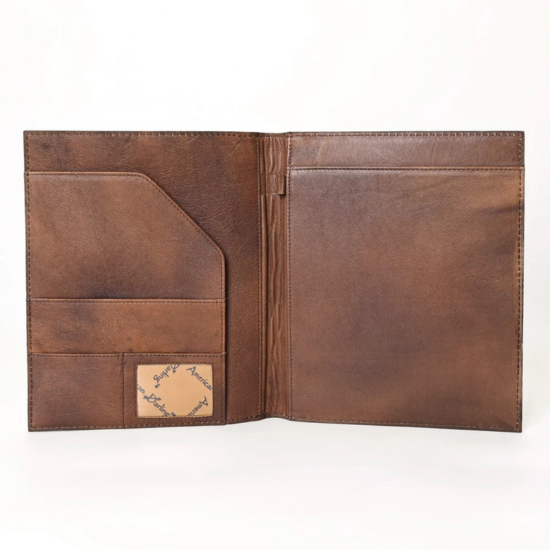 Portfolio-Leather tooled