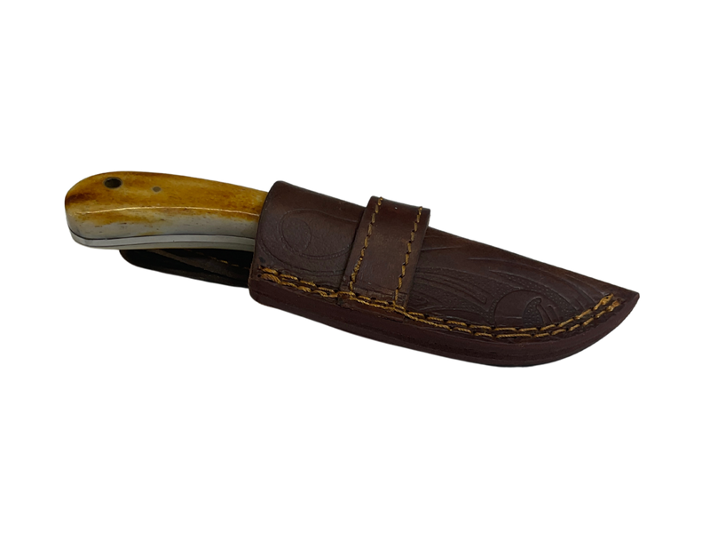 Burnt Bone Damascus