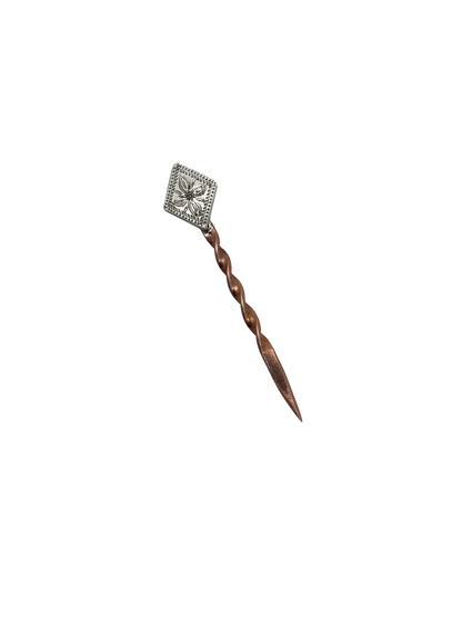 Sterling Silver w/Copper Toothpick/Hat Pin