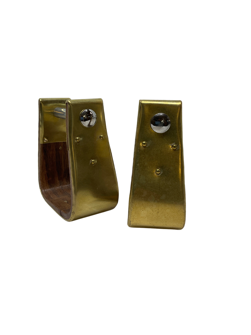 Kids Brass Covered Stirrup