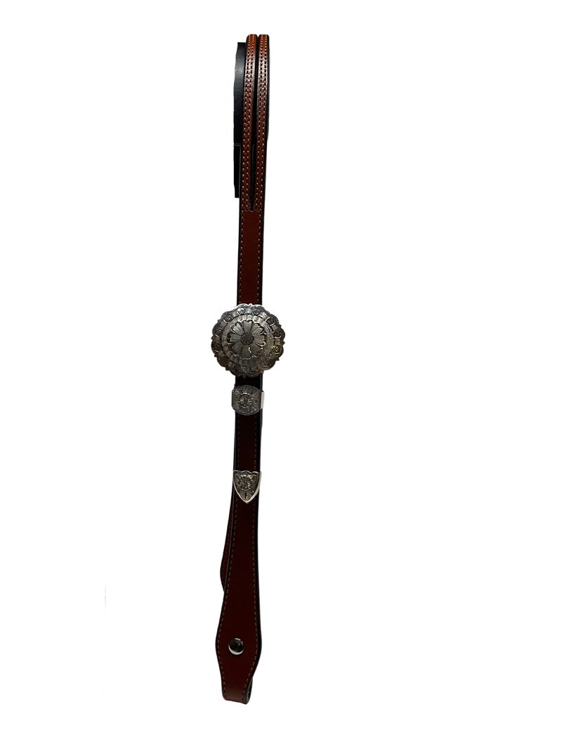 5/8" Split Ear Headstall Hansen Tahoe Buckle