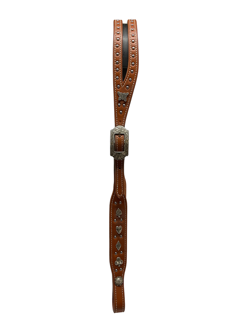 3/4" Split Ear Sterling Buckles, Dots & Conchos