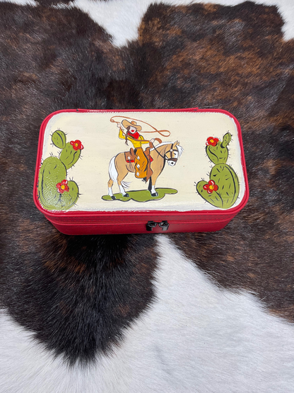Hand Painted Jewelry Case Large