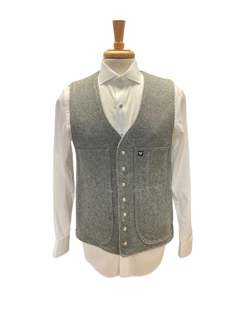 Men's Grey Vest