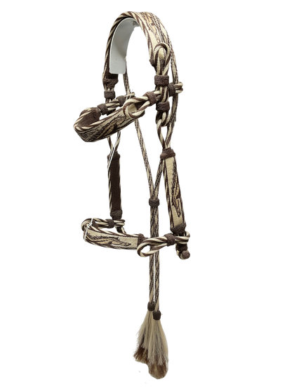 Hitched Horsehair Headstall- Horse