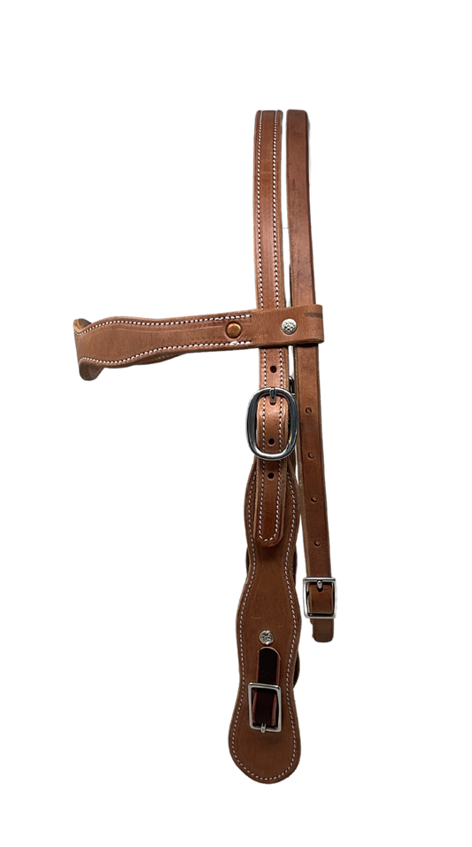Miles City Style Browband Headstall