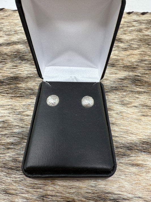 Round Dome Earrings