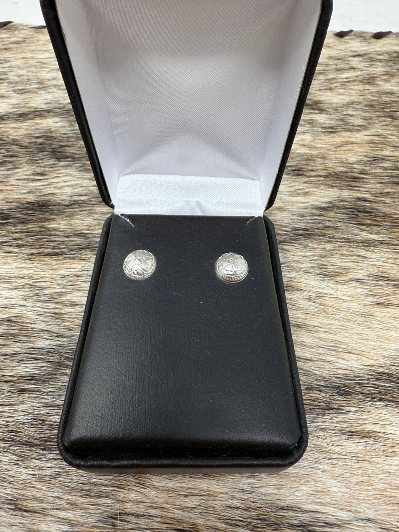Round Dome Earrings