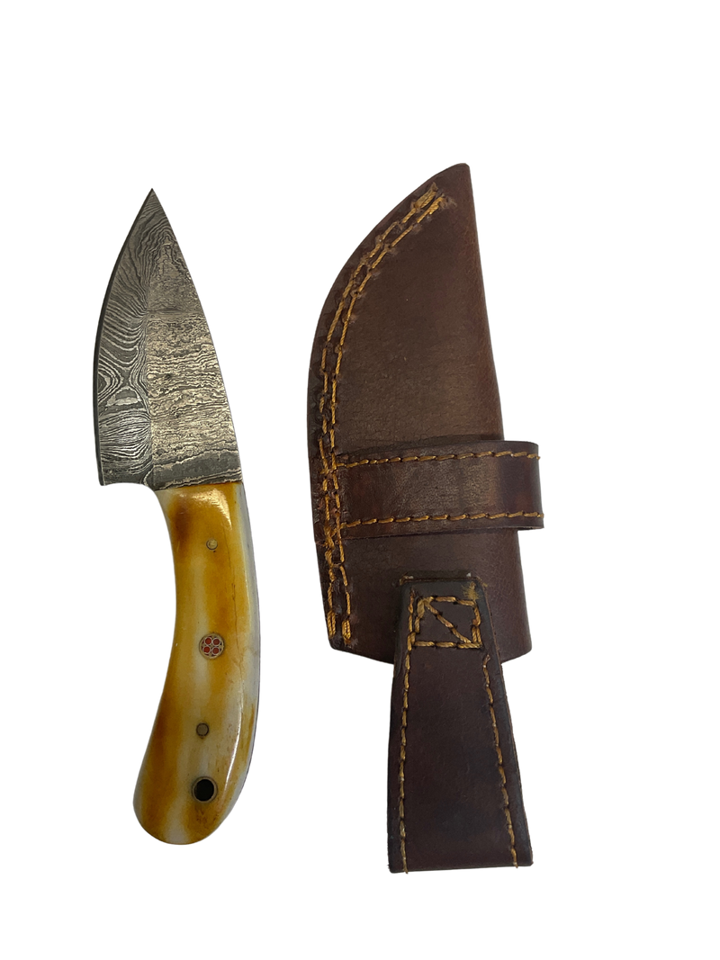 Burnt Bone Damascus