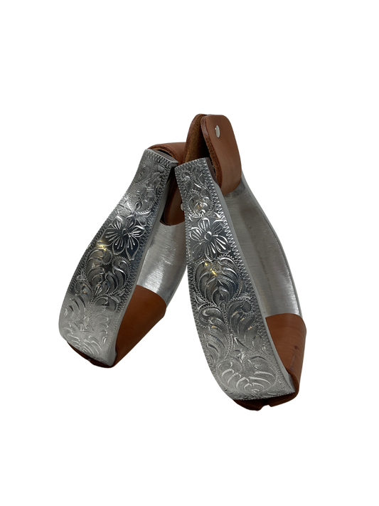2" Engraved Aluminium Stirrup