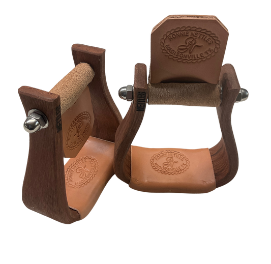 Chisholm Youth Gunstock Oiled Stirrups