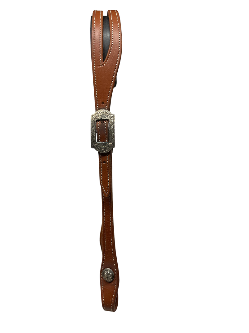 3/4" Split Ear w/Sterling Buckles and Conchos