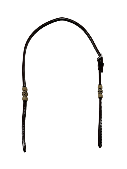 Leather Hanger w/3 Rawhide Buttons