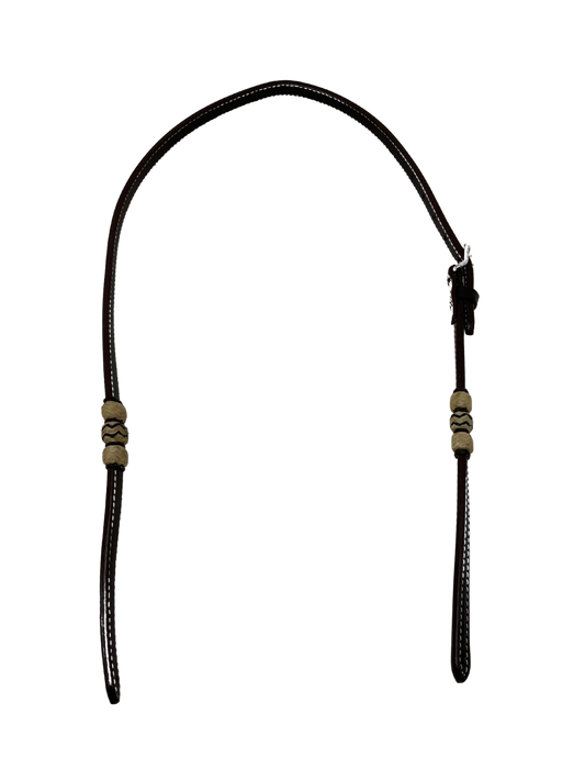 Leather Hanger w/3 Rawhide Buttons