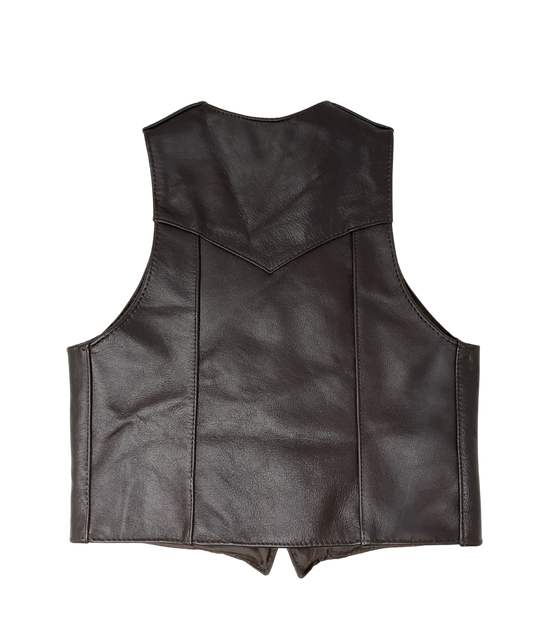 Youth Leather Vest
