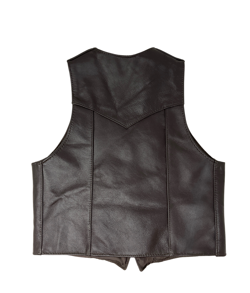 Youth Leather Vest