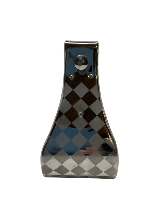 4" Diamond Etched Monel Stirrup