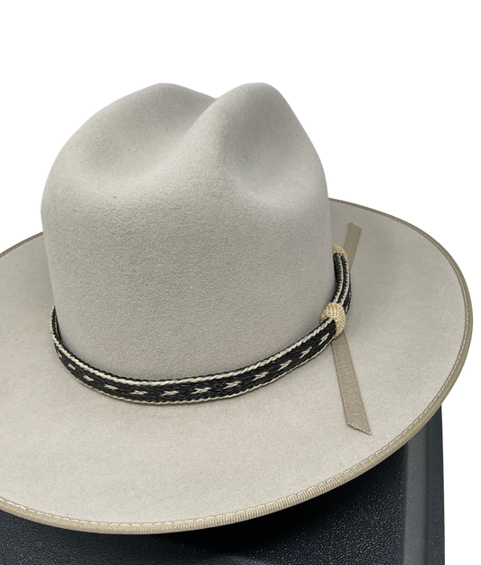 5 Strand Horsehair Hat Band with Knots