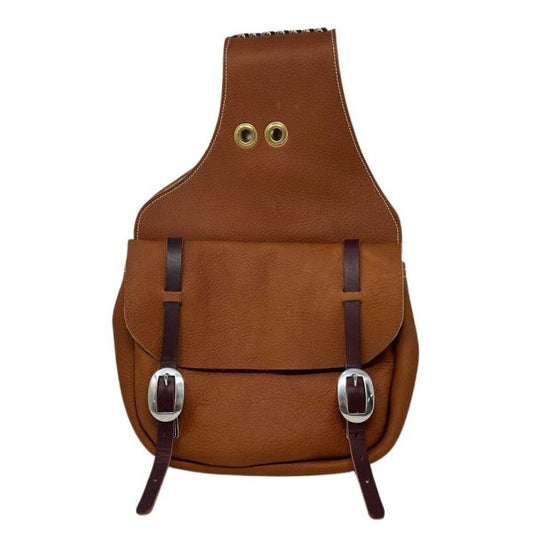 Chap Leather Double Bag