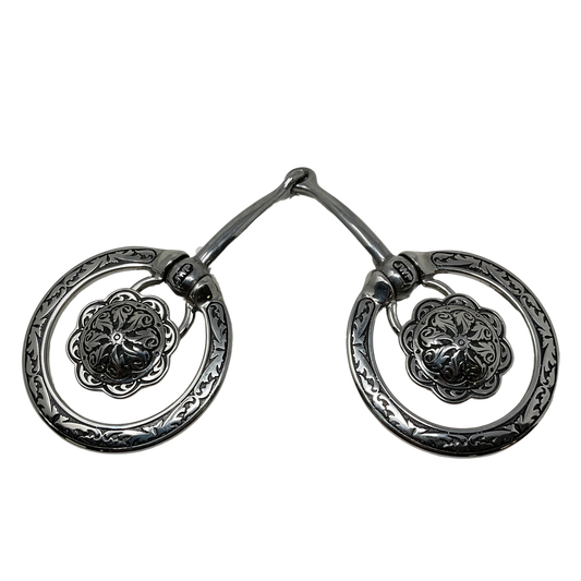 Fancy Ring Snaffle w/Concho