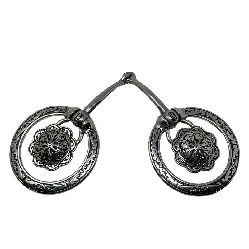 Fancy Ring Snaffle w/Concho