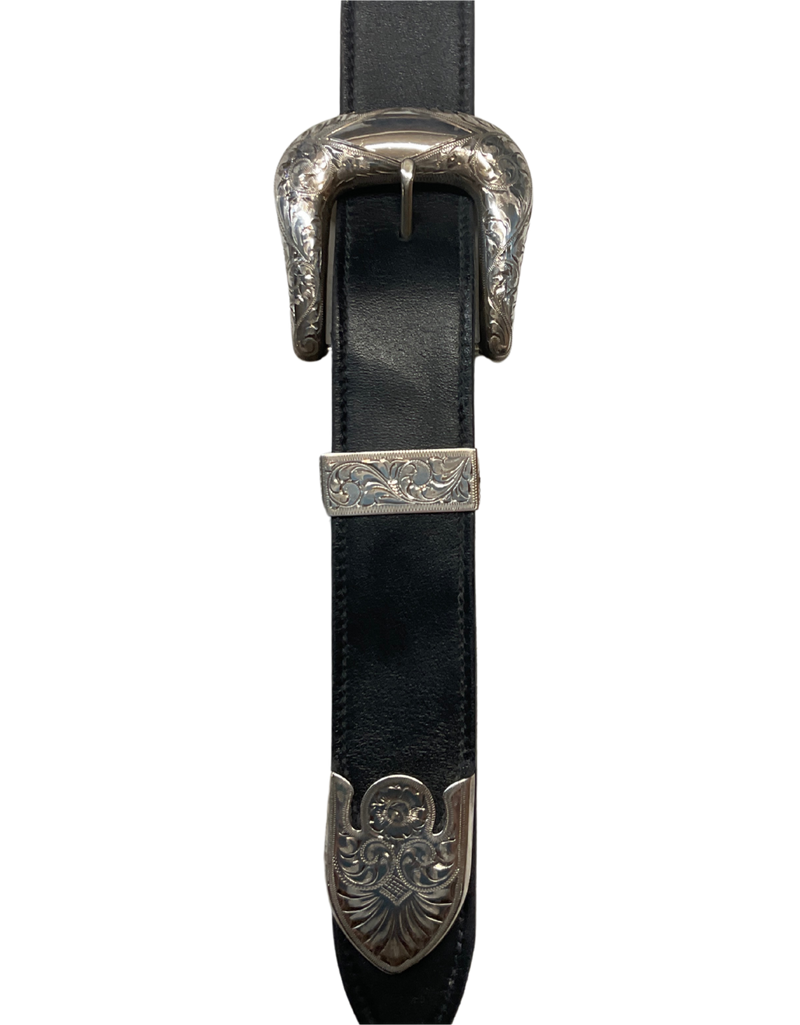 Bohlin 1 1/2" Sterling Buckle Set