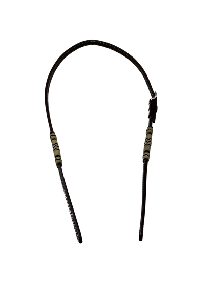 Leather Hanger w/Accented Rawhide