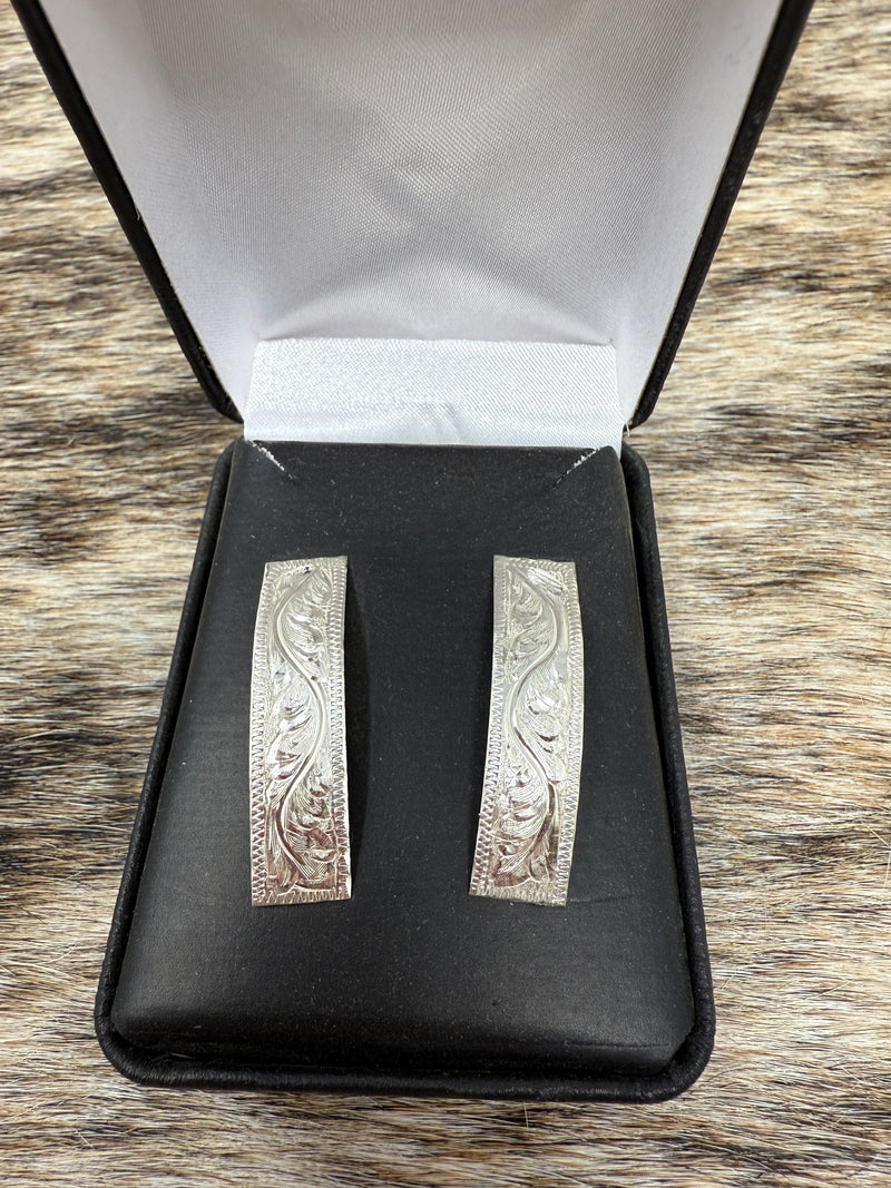 Rectangle Bar Earrings
