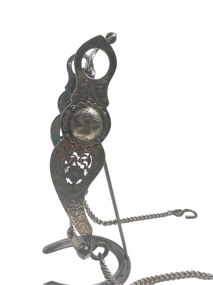 Les Garcia Spade Bit w/Rein Chains