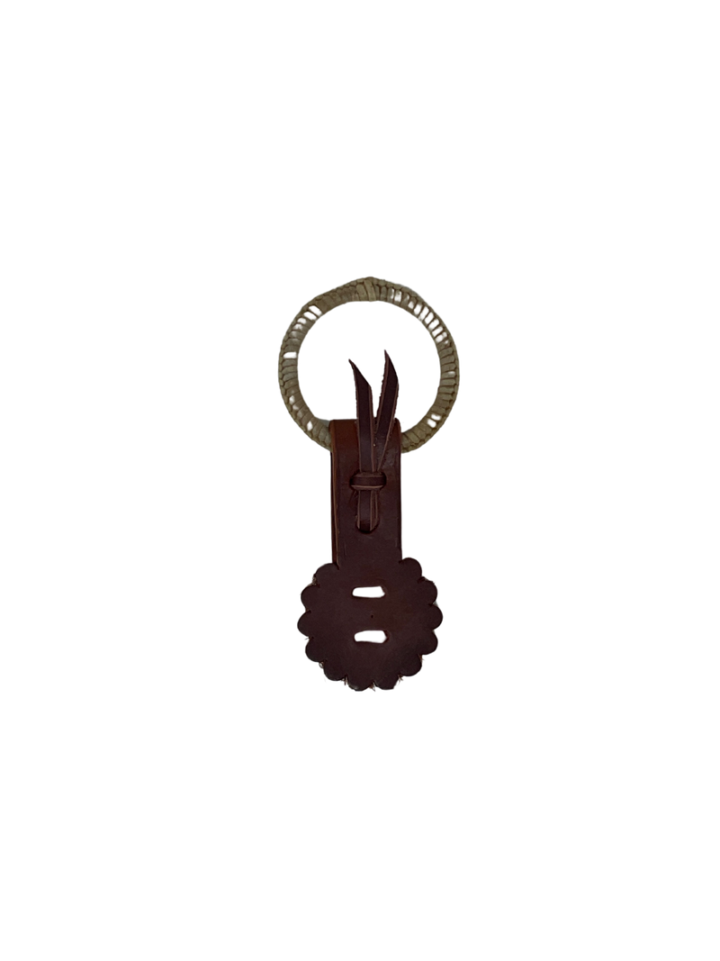 Hobble Keeper w/ Rawhide ring