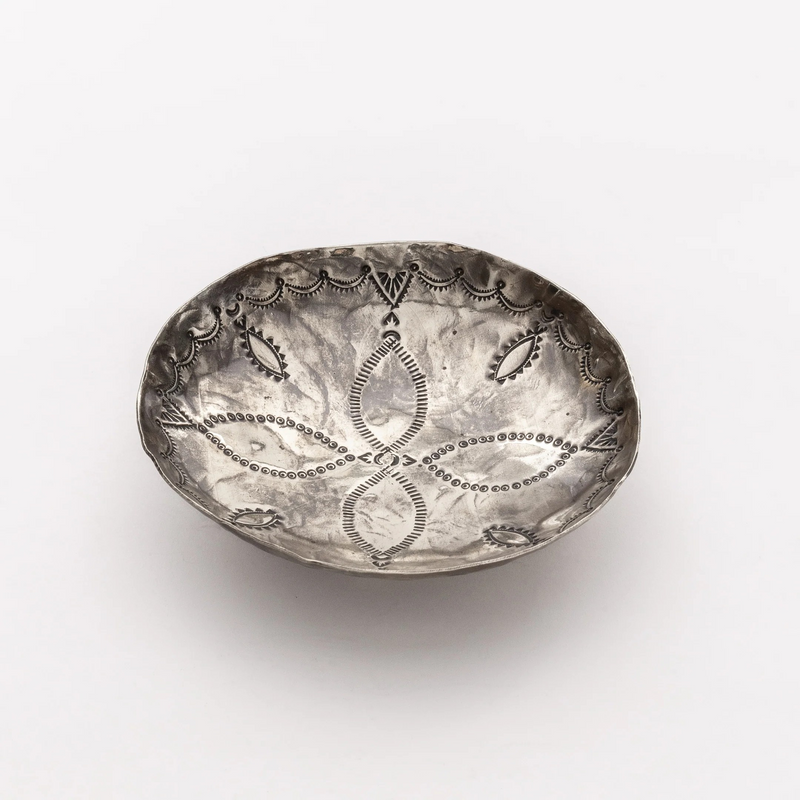Stamped Round Dish