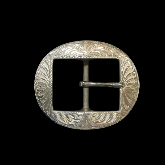 B/B Cart Buckle- Sterling Overlaid