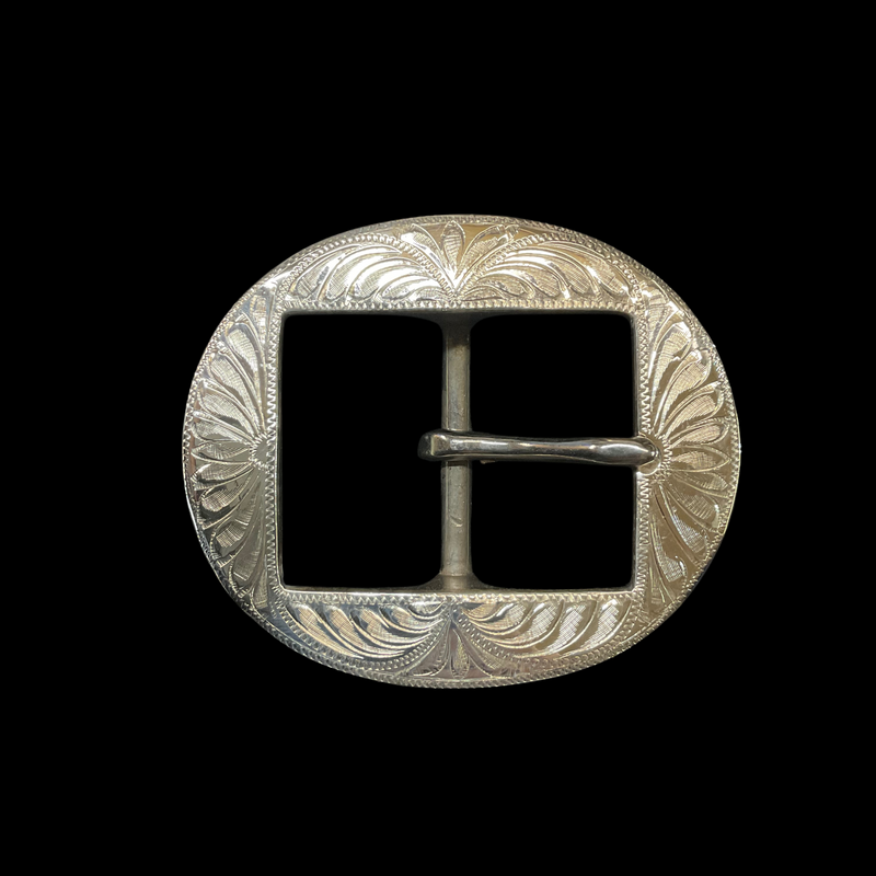B/B Cart Buckle- Sterling Overlaid
