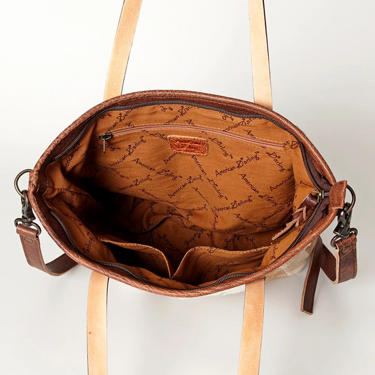 Cowhide Hair On Tote/Purse