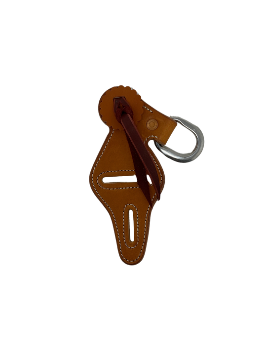 Latigo/Cinch Keeper w/ Breast Collar D's