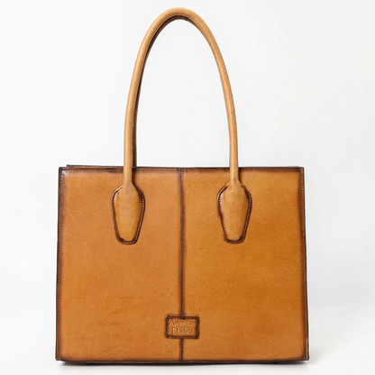 Genuine Quilted Leather Tote/Purse