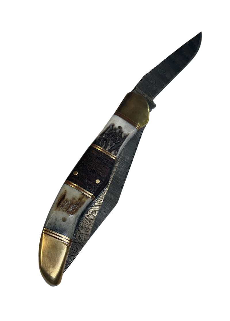2 Blade Farmer Damascus